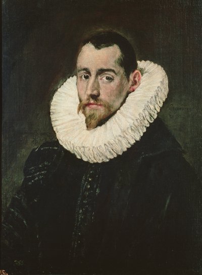 Porträt eines jungen Ritters von El Greco